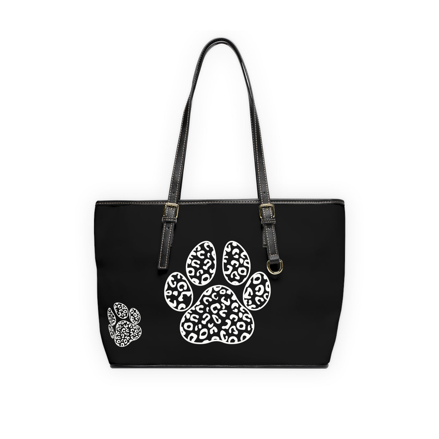 PAWSITIVELY CHIC PU Leather Shoulder Bag