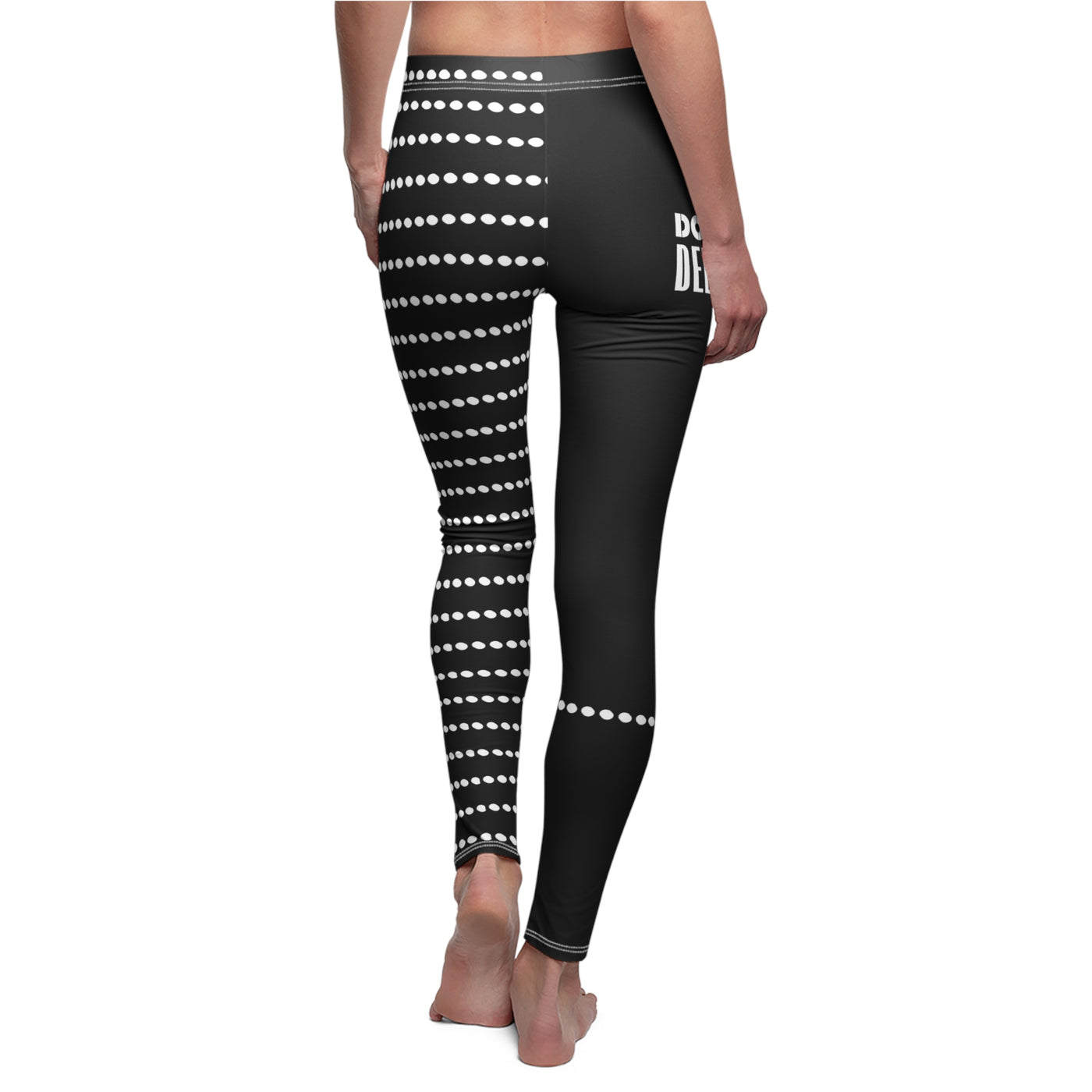 DOTTED DELIGHTS Women's Cut & Sew Casual Leggings (AOP)