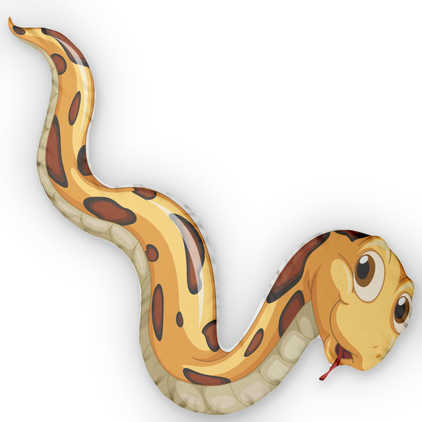 SSSENSATIONAL SNAKE Custom Shaped plush Pillows - Up to 32 inches