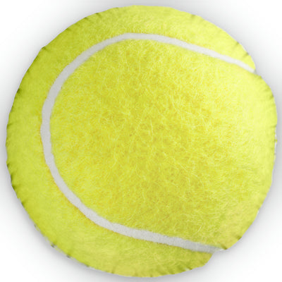 TENNIS BALL Circle Custom Shaped plush Pillows - Up to 26 inches