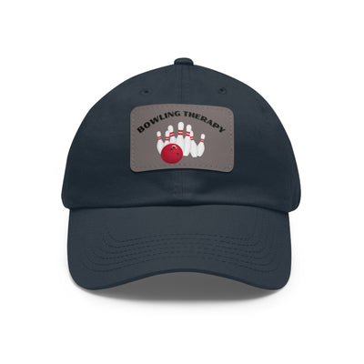 BOWLING THERAPY cap with Leather Patch