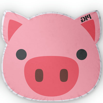 CUTE PIG HEAD Custom Shaped plush Pillows - Up to 27 inches