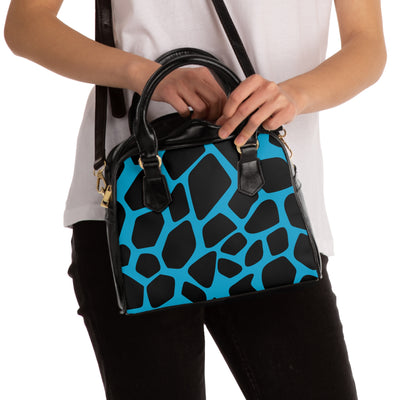 BLUE GIRAFFE Shoulder Handbag