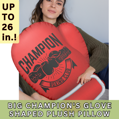 CHAMPION'S GLOVE Custom Shaped Pillows - Up to 26 inches