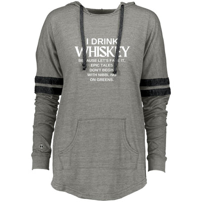 WHISKEY CHRONICLES Ladies Hooded Low Key Pullover