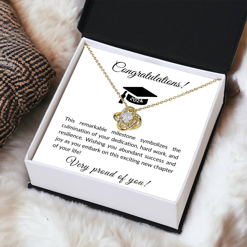 CELEBRATING ACHIEVEMENT Gift Set - Graduation necklace