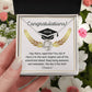NEXT CHAPTER CELEBRATION GIFT - Graduation Knot necklace