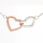 PARISIAN PROMISE Interlocking Heart Necklace Set