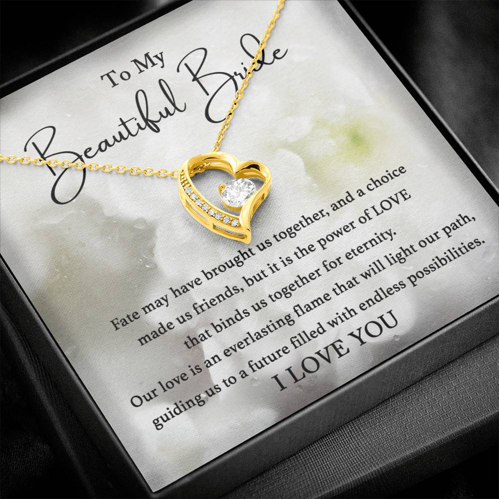Beautiful Bride - Fate - Forever Love Necklace