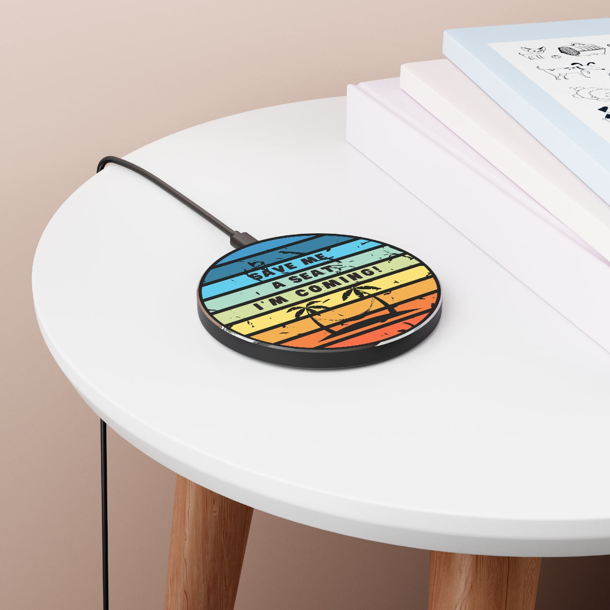 "Vintage Sunset" Wireless Charger
