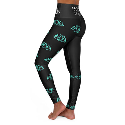 YOGA ME Lotus High Waisted Leggings (AOP)