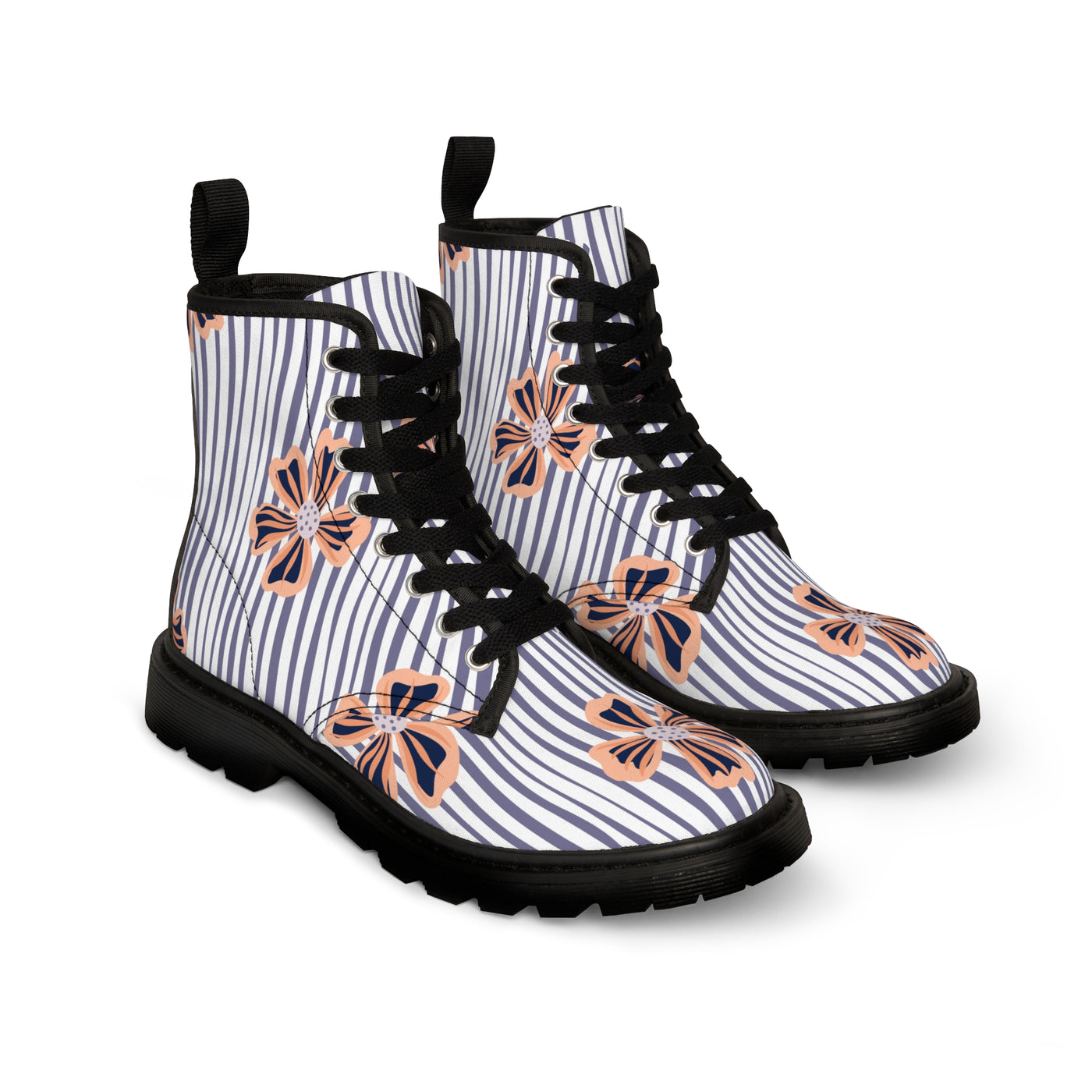 CHAMOMILE DREAMS Women's Canvas Boots