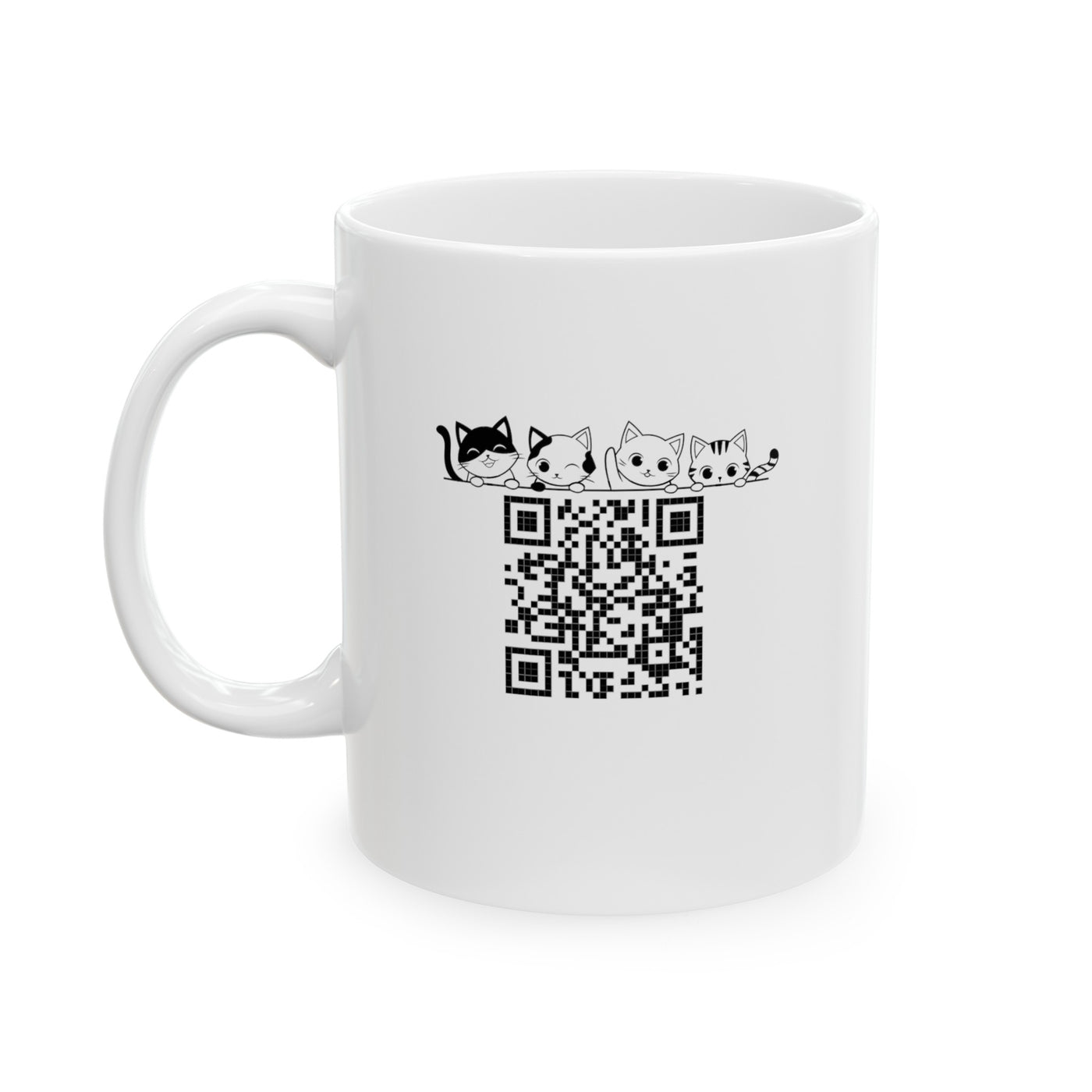 PURRFECT CAT MOM Ceramic Mug, 11oz with BONUS MEOW!