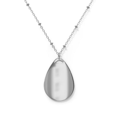 BASEBALL Oval Necklace