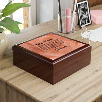 DEAR MOM Jewelry Box