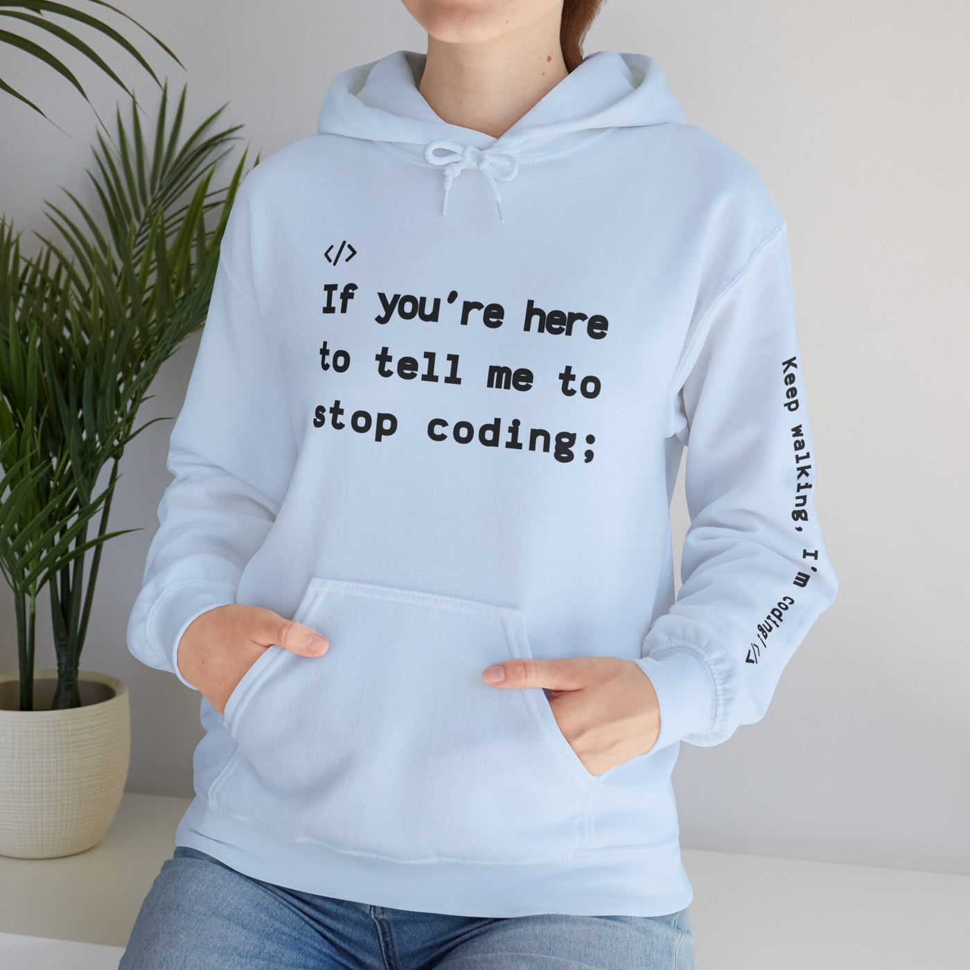CODING ENTHUSIAST Unisex Heavy Blend™ Hooded Sweatshirt