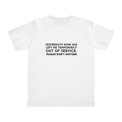 WINE-INDUCED HIATUS Unisex Deluxe T-shirt
