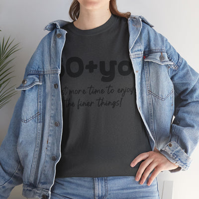 AGELESS SOPHISTICATION Unisex Heavy Cotton Tee