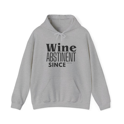 WINE ABSTINENT TOMORROW Unisex Heavy Blend™ Hooded Sweatshirt