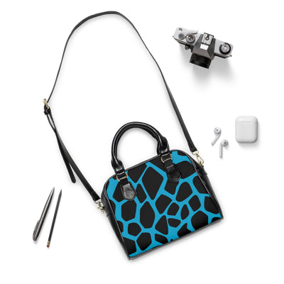 BLUE GIRAFFE Shoulder Handbag