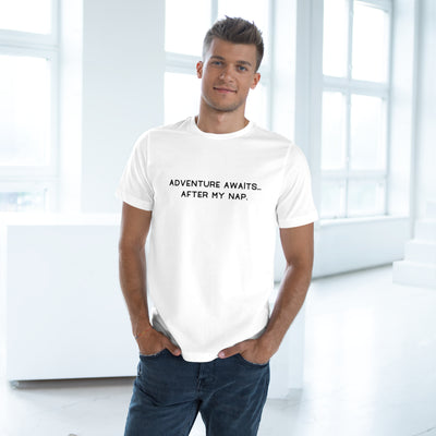 ADVENTURE AWAITS... AFTER MY NAP Unisex Deluxe T-shirt