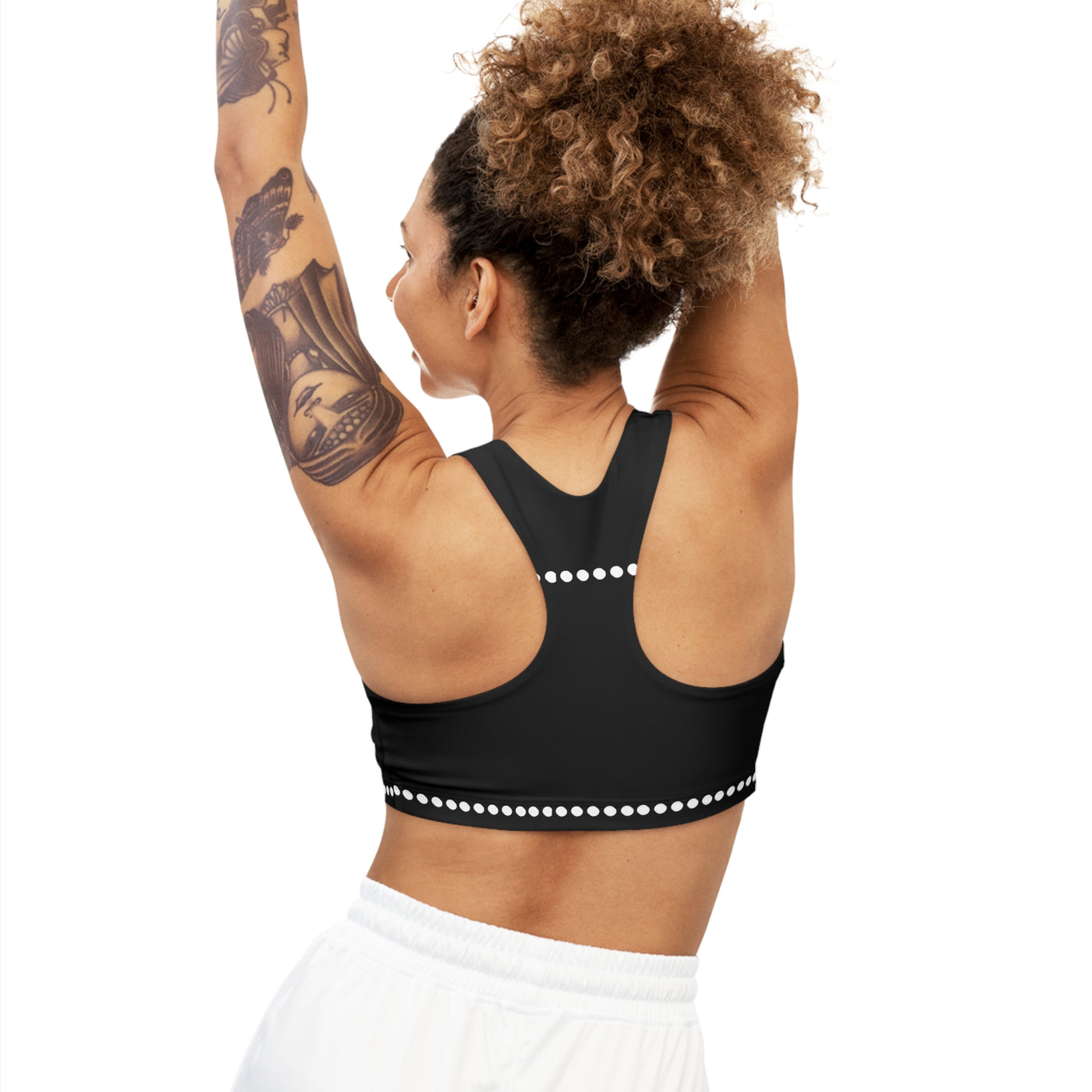 I RUN LIKE A GIRL? YOU BET! Seamless Sports Bra