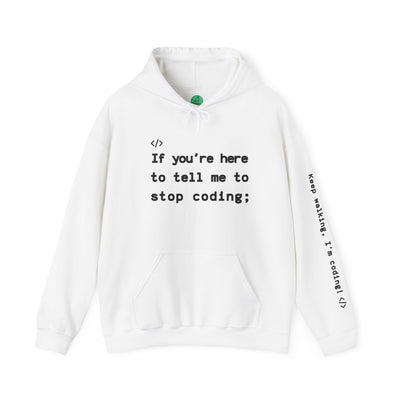 CODING ENTHUSIAST Unisex Heavy Blend™ Hooded Sweatshirt
