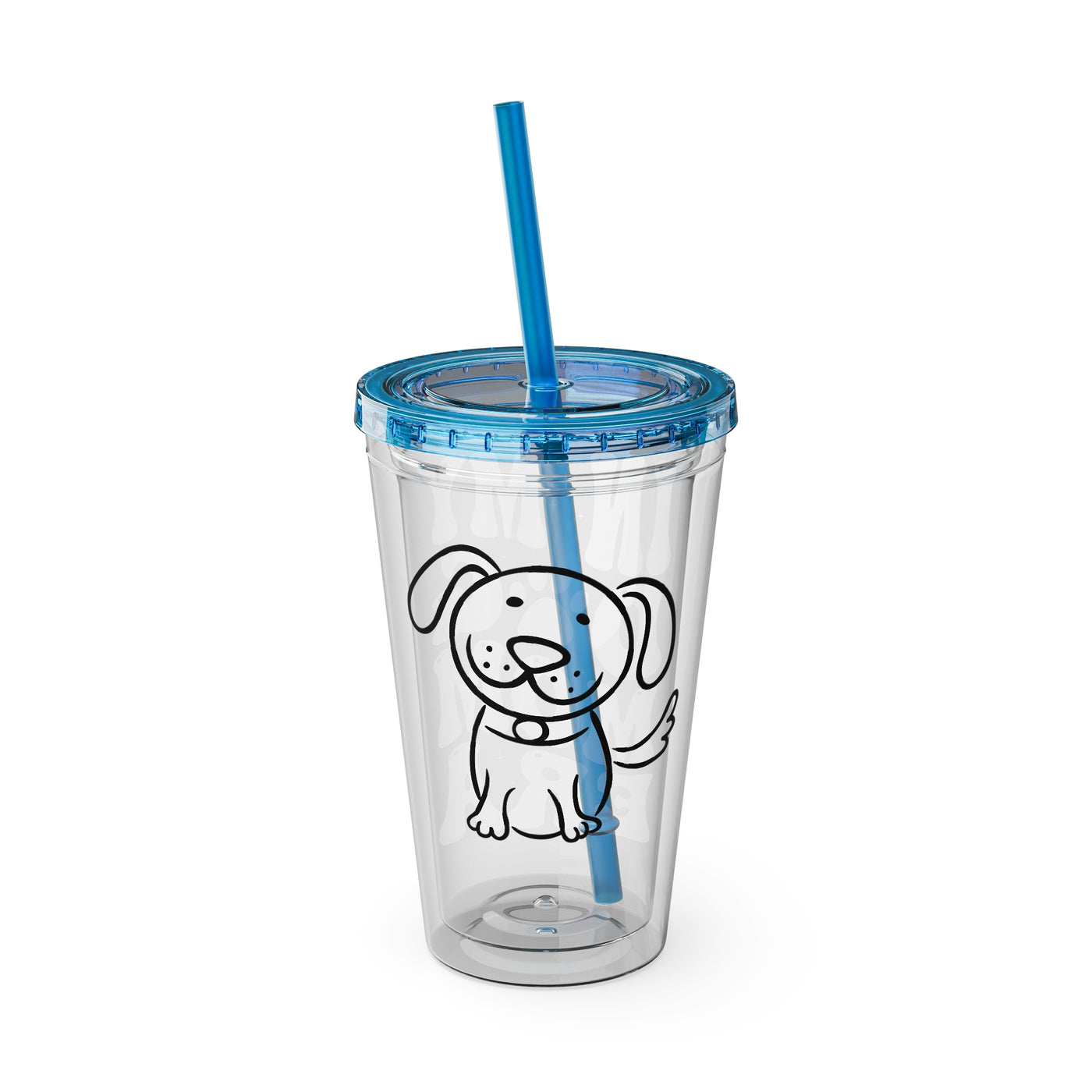 "IN MY DOG MOM ERA" Sunsplash Tumbler with Straw, 16oz: 40%OFF on the second PURCHASED