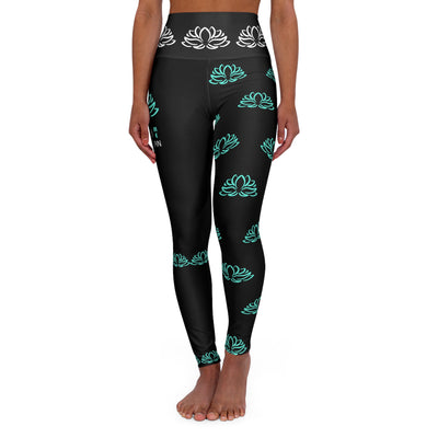 YOGA ME Lotus High Waisted Leggings (AOP)