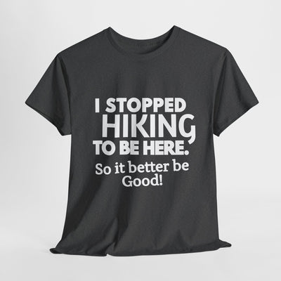 HIKING BREAK Unisex Heavy Cotton Tee