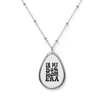 DOG MOM ERA Oval Necklace