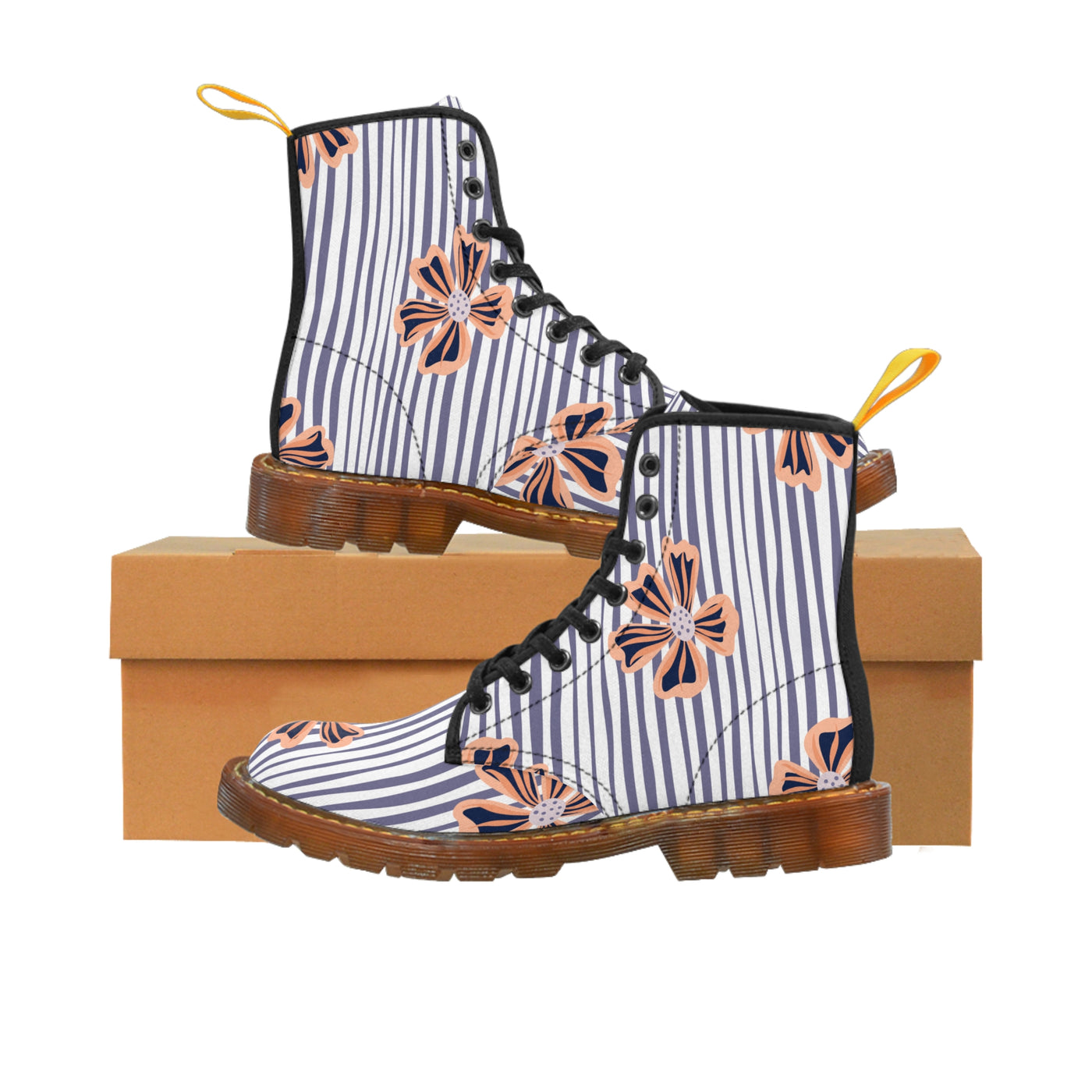CHAMOMILE DREAMS Women's Canvas Boots