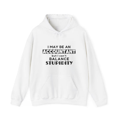 BALANCING ACT ACCOUNTANT Unisex Heavy Blend™ Hooded Sweatshirt