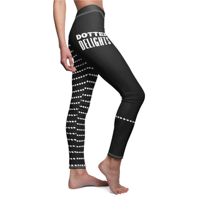 DOTTED DELIGHTS Women's Cut & Sew Casual Leggings (AOP)