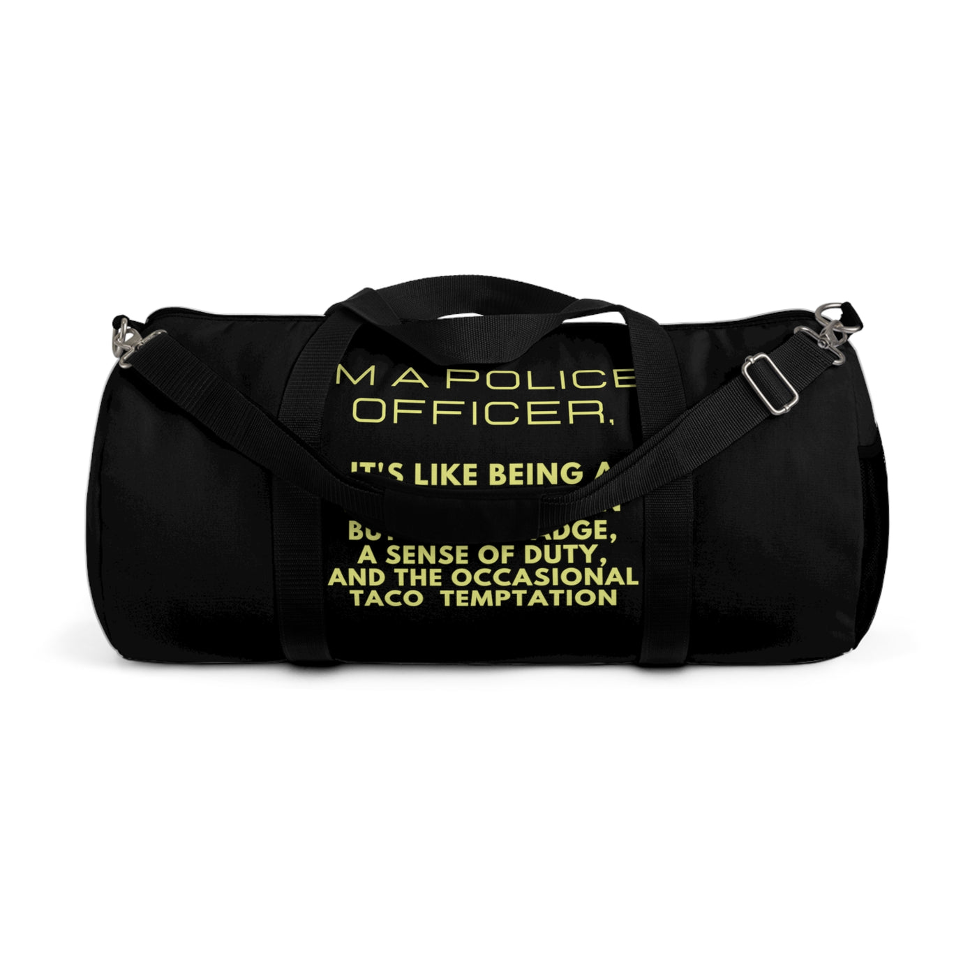 BADGE AND TACO Duffel Bag