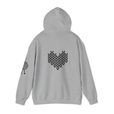 KNIT OR QUIT Unisex Heavy Blend™ Hooded Sweatshirt