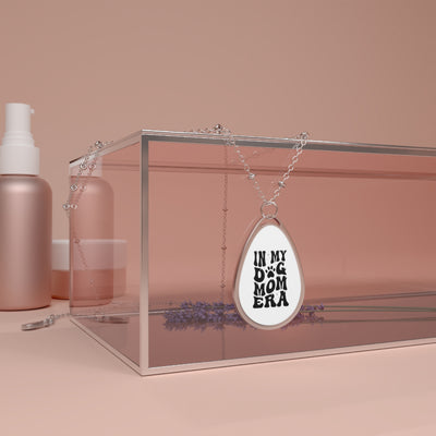 DOG MOM ERA Oval Necklace