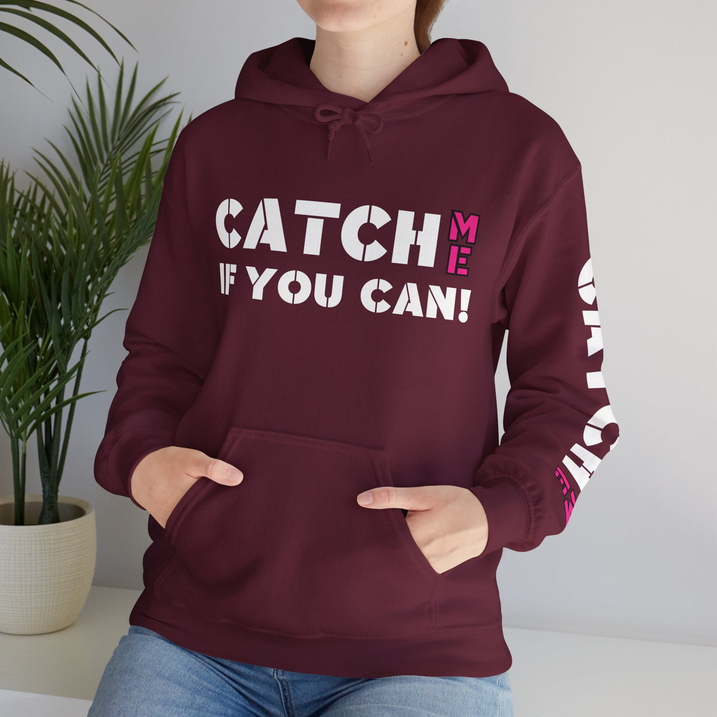 CATCH ME IF YOU CAN Unisex Heavy Blend™ Hooded Sweatshirt
