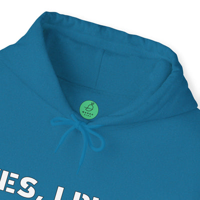 YES I PLAY BASKETBALL LIKE A GIRL. TRY TO KEEP UP! Unisex Heavy Blend™ Hooded Sweatshirt