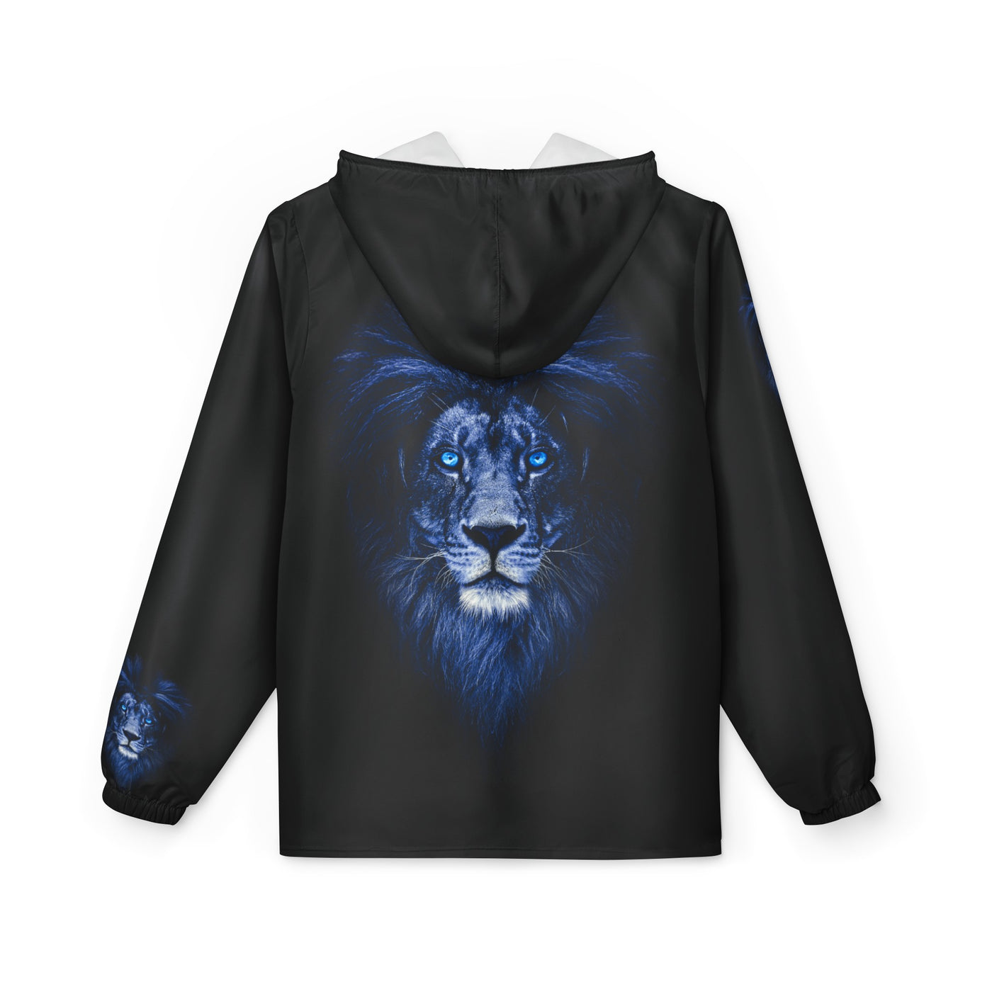 MAJESTIC BLUE LION Windbreaker Jacket (AOP) - UNISEX