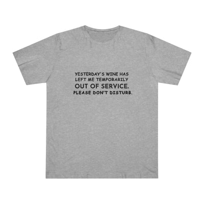 WINE-INDUCED HIATUS Unisex Deluxe T-shirt