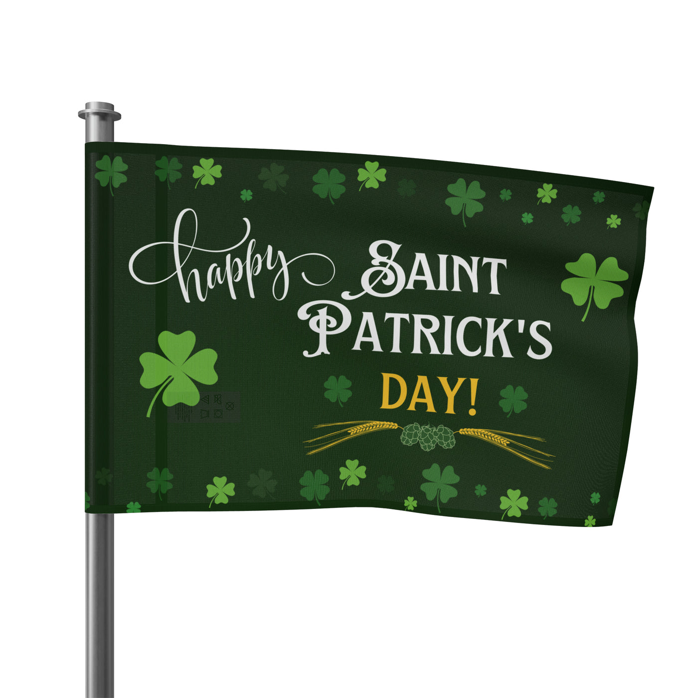 IRISH SAINT PATRICK Flag (not include FlagPole)