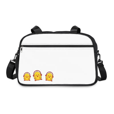 YELLOW CHICK WITH HEADPHONES Shoulder Handbag
