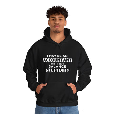 BALANCING ACT ACCOUNTANT Unisex Heavy Blend™ Hooded Sweatshirt