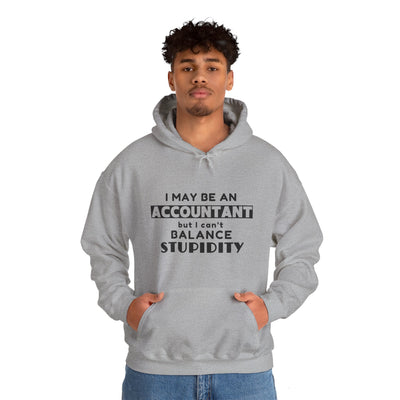BALANCING ACT ACCOUNTANT Unisex Heavy Blend™ Hooded Sweatshirt