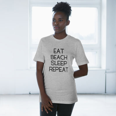 EAT, BEACH, SLEEP, REPEAT Unisex Deluxe T-shirt
