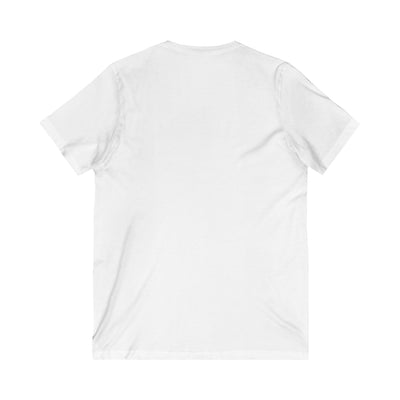 SEXY MAMA LIPS Jersey Short Sleeve V-Neck Tee