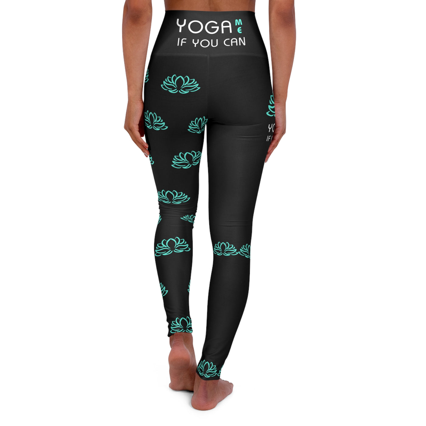 YOGA ME Lotus High Waisted Leggings (AOP)