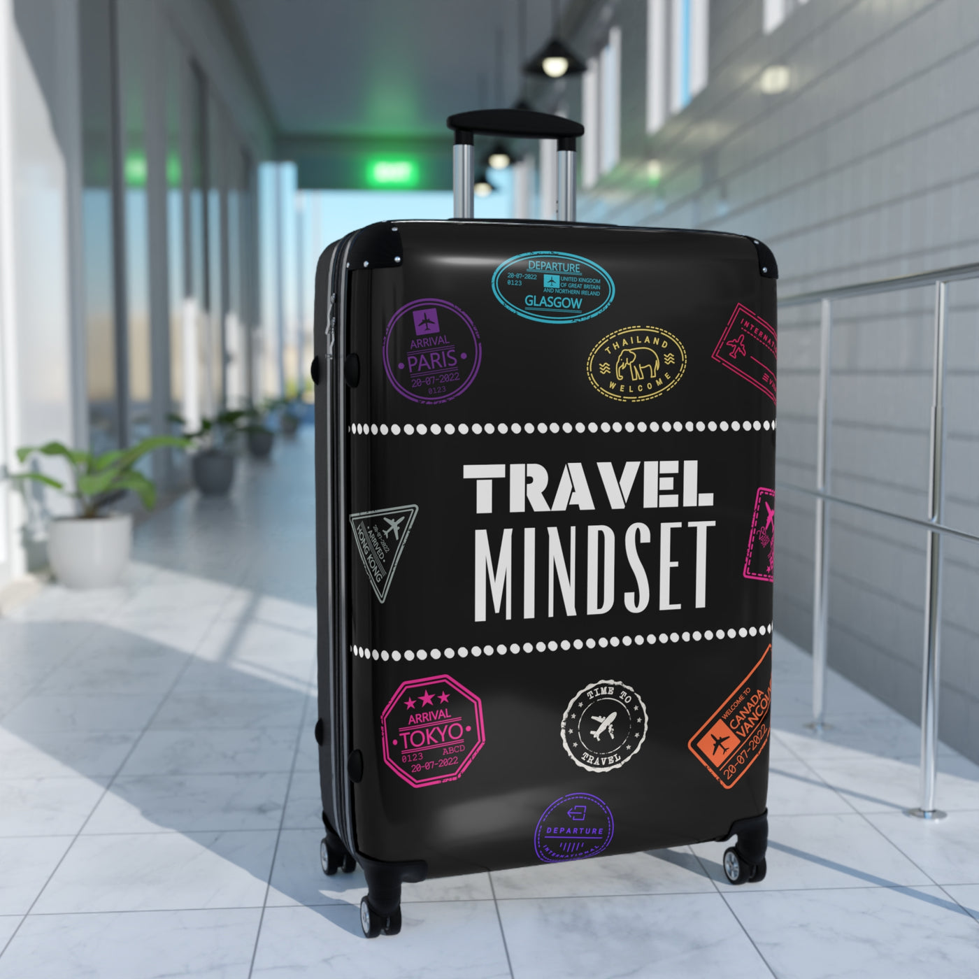 TRAVEL MINDSET Suitcase - 3 sizes