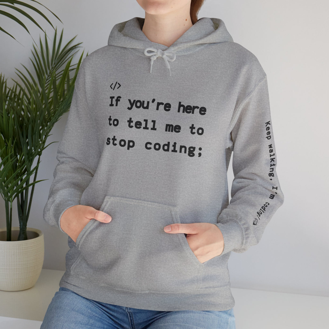 CODING ENTHUSIAST Unisex Heavy Blend™ Hooded Sweatshirt